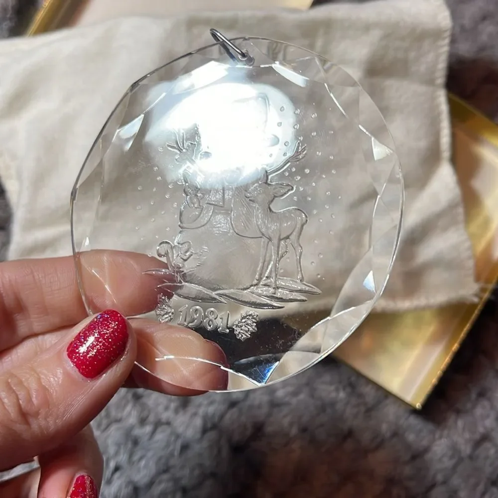 Vintage 1980s Christmas collectors ornaments